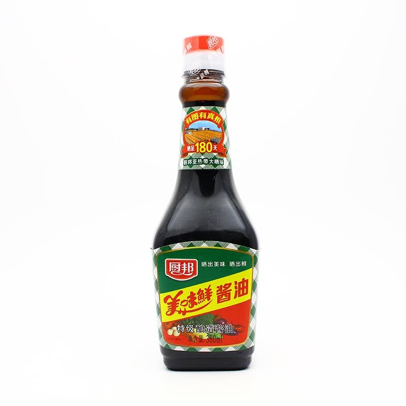 厨邦美极鲜酱油净含量360毫升