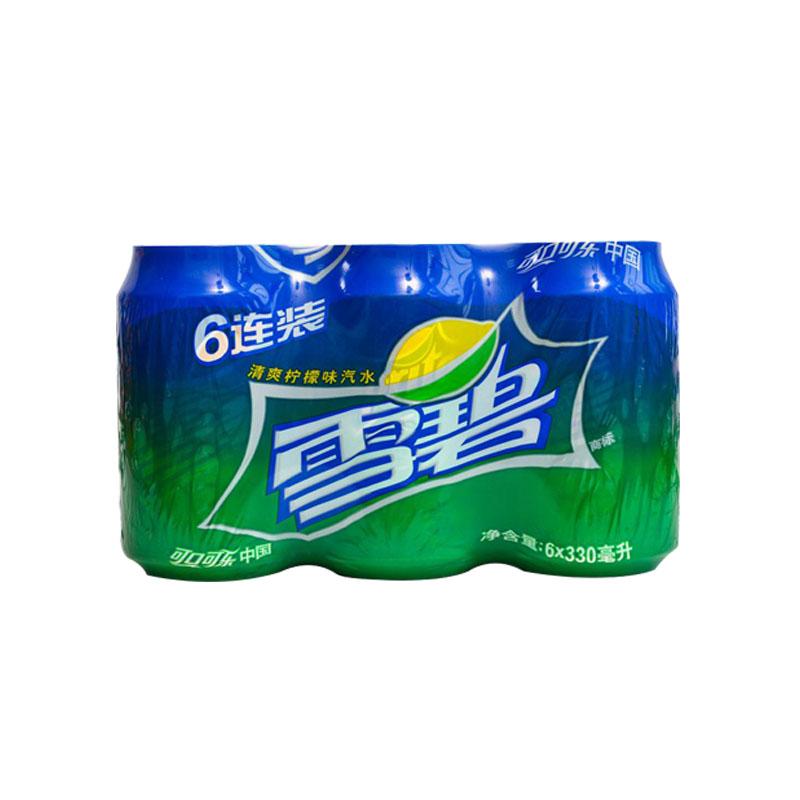 雪碧六连包饮料330mlx6