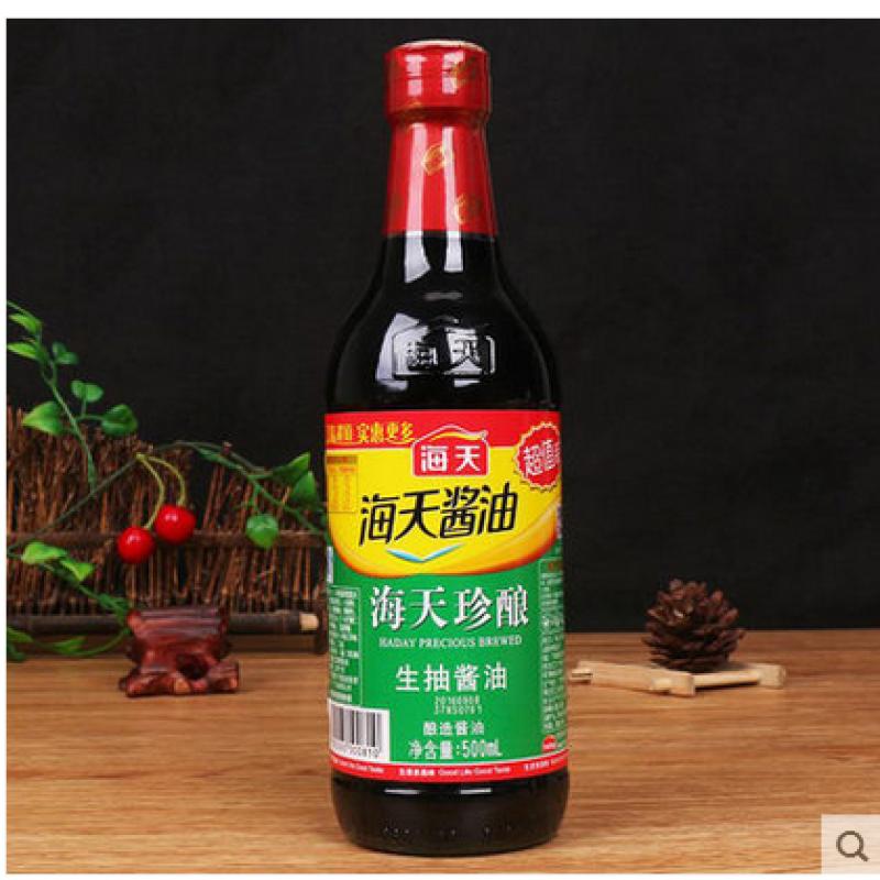 海天 珍酿生抽酱油500ml